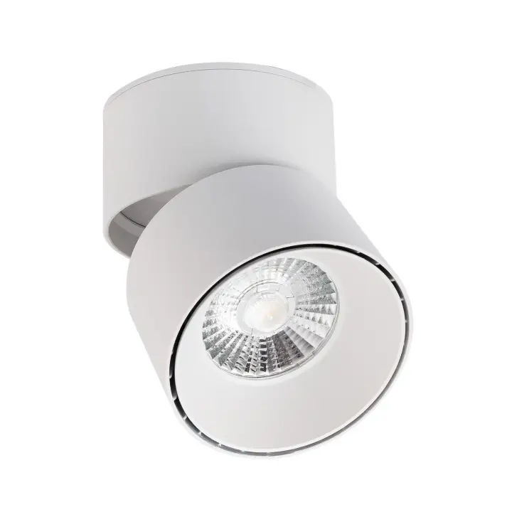 Ledkia Aplique LED 7W Aluminio Circular Blanco New Onuba 2700K Blanco Cálido - 1