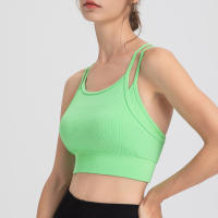 CA Sujetador short Deportivo sin costura para Mujer, ropa interior para Gimnasio, Fitness, ropa de entrenamiento de Dot Con espalda Cruzada, ropa Deportiva para correr, Chaleco de Yoga - details 19