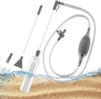 Nueva Máquina De Cambio De Agua Para Acuario Limpiador De Arena Y Grava Sifón De Vacío Para Tanque De Peces Material Plástico - details 1