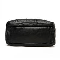 Bolso Bandolera Negro Con Correa Ajustable Y Compartimento Con Cierre De Cremallera Para Viajes Bolso De Hombro Para Mujer - details 2