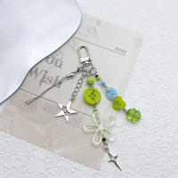 Lucky Grass Estrella De San Patricio Charm Para Teléfono Móvil Y Llavero Para Mujeres Y Niñas Encantador Colgante De Corazón Y Cuatro Hojas De San Patricio Con Cuentas Decoración Para Bolsos Y Regalos - details 1