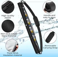 Beer Sleeve Golf Cooler Bag - 7 Cans Insulated Cooler Sleeve Holds for Golf Bags - Keeps Canned Beverages Cold While On Golf Course - details 0