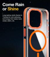 Funda transparente Fuerte a prueba de Golpes con adsorción magnética para APPLE iPhone 16 15 14 13 12 Pro Max Carga magnética Compatible con Magsafe - details 4