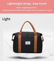 Bolsas de viaje de gran capacidad Unisex, bolsos impermeables portátiles para almacenamiento de equipaje en viajes de negocios, 1 unidad - details 3