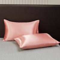 Juego De Sábanas De Satén De Color Sólido Incluye Fundas Para Almohadas Suaves Y Hypoallergénicas De Poliéster Lavar En Máquina Para El Hogar - details 23