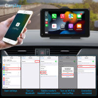 Podofo Radio De Coche 7 Pulgadas Con Carplay Multimedia Video Reproductor Navegación Stereo Bluetooth Control De Voz Android Auto MP5 - details 16