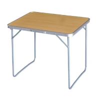 Mesa Playa Plegable Acero grande 80x60cm,altula 70cm,color blanco pino gris,Ideal para playa, patio, jardin terraza,cm,fespu - details 0