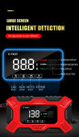 Cargador De Batería De Coche Automático Inteligente Para Motocicletas Y SUV 12V 6A Carga Rápida Reparación Inicio Digital - details 6