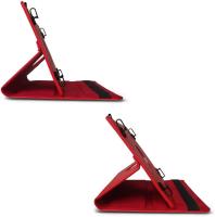 TEMCO Funda Tablet Universal 10,1 Pulgadas, Funda Universal para Ipad 9,7 pulgadas, Fundas Con gomas de Seguridad, 4 ganchos en Esquina, 2 Ranuras para Fijar Multi Angulo, Giratoria, Liso, Compatible para iPad Huawei MediaPad Lenovo Samsung Acer Dell HP - details 4