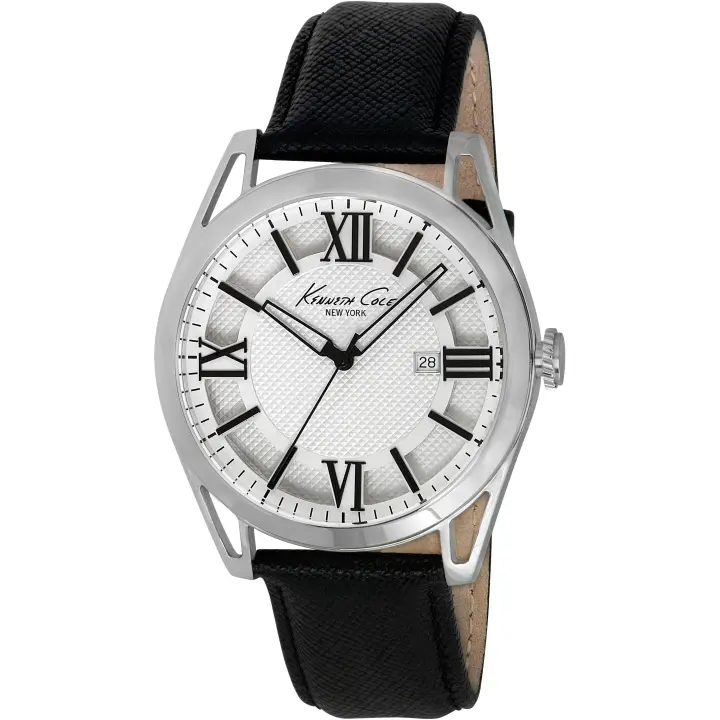 Kenneth Cole Reloj analogico para Hombre de Cuarzo con Correa en Piel IKC8072 - 1