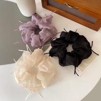 Nova Diadema De Encaje Y Malla Coreana Para Mujeres Diadema De Cinta Dulce Para Niñas Accesorios De Pelo Diarios Elásticos De Goma - details 3