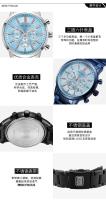 Reloj De Hombre MINI FOCUS Clásico Negocios Casuales Impermeable Cuarzo Acero Inoxidable Pantalla Redonda Antigolpes Correa De Acero - details 17