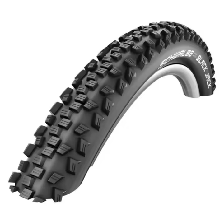 Schwalbe Cubierta Rígida De Mtb Black Jack K-guard Liteskin Active 18´´ X 1.90 - 1