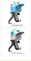 Soporte De Teléfono Para Motocicleta Impermeable Con Sombrilla Navegación Portátil Para Entregador De Comida Montura De Vehículo Unisex - details 9