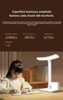 Lámpara De Escritorio LED Táctil Recargable USB Con 3 Niveles De Iluminación Protección Ocular Plegable Para Dormitorio Luz Nocturna Para Mesa - details 5