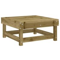 vidaXL Taburete de jardín madera de pino impregnada Pino natural, Pino blanco, Pino gris Conjunto Terraza Muebles Jardín Exterior Juego de Muebles de jardín Mueble Jardín Exterior Muebles de Salon Exterior - details 0