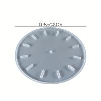Molde De Resina Para Reloj Grande Molde De Silicona Redondo Para Relojes De Pared DIY Joyería Fabricado En China Sin Químicos Peligrosos - details 0
