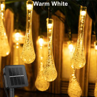 Iluminación De Jardín Exterior Decorativa Navidad IP65 8 Modos 20/50/100 LEDS Cadena Solar Luces De Fiestas Para Calle Jardín Decoración De Navidad - details 43