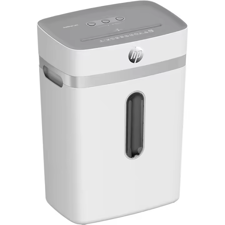 Destructora de documentos HP OneShred 12CC (nivel de seguridad 4, corte de partículas de 4x35 mm, hasta 12 hojas de 80 g/m², 68 - 1