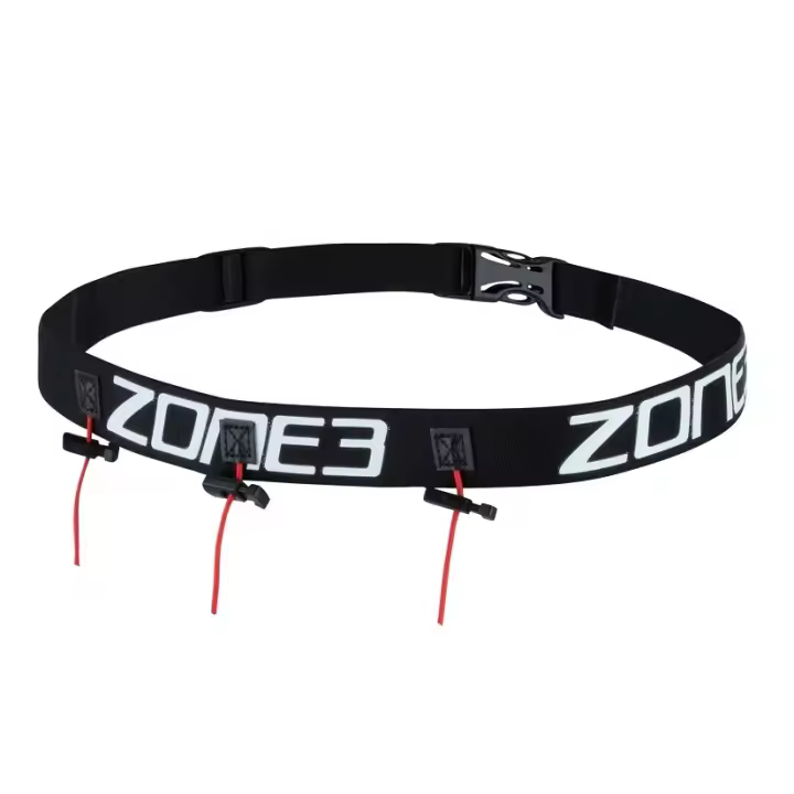 Zone3 Cinturón Porta-Dorsal Triatlón con Geles Energéticos - Ahorra Tiempo en la Transición - 1