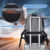 Mochila para hombres, niños, niñas, mochila de escuela secundaria, compartimento para computadora con puerto de carga USB - details 1