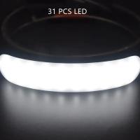 Linterna Frontal COB 31LED Con Ángulo Amplio Y Batería Integrada De 7500mAh Recargable Por USB Luz Fuerte Torcha Frontal - details 1