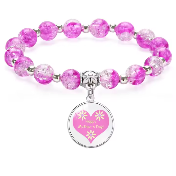 Nuevo Día DE LA MADRE pulsera papel Inglés - 1