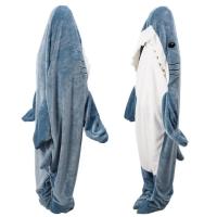 Manta De Buceo De Delfín Adulto Con Capucha Pijama De Peluche Caliente Divertido Homewear Manta De Invierno Pijama De Delfín - details 12