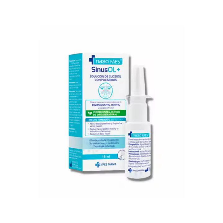 Naso Faes Sinusol+ Spray Nasal 15ml - 1