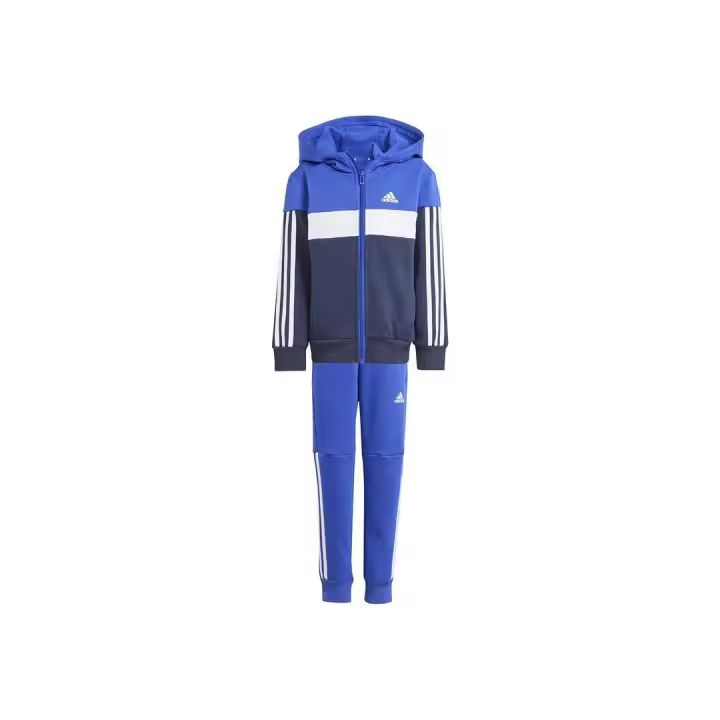 Chandál Niñ@ Adidas 3S Azul/Blanco/Negro - 1