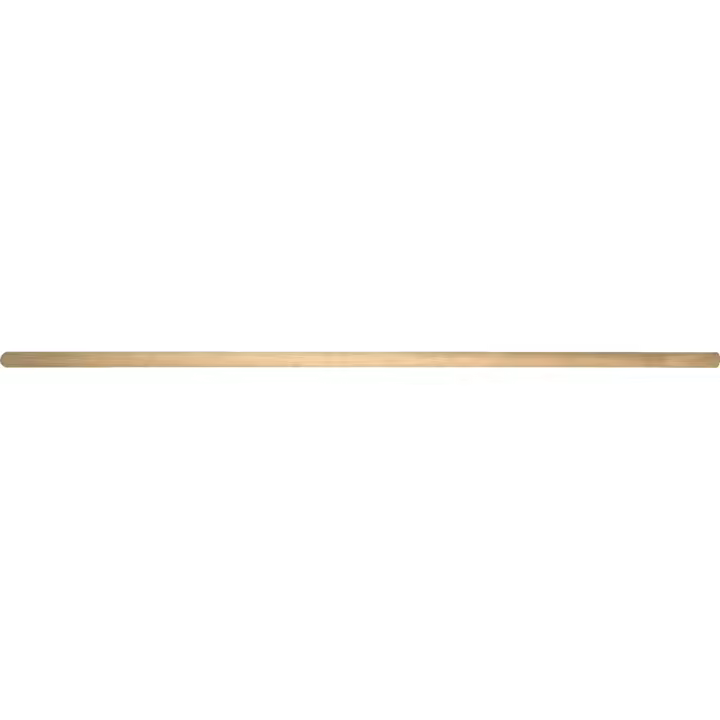 Mango de Madera para Cepillo Barrendero con Abrazadera Resistente - 1