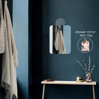 Espejo De Ducha De Acrílico Anti Niebla Para Hombres Espejo De Aseo Para Viajes Sin Niebla Espejo De Baño 13*17cm Accesorios - details 5