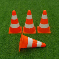 Cono Reflector De Alta Visibilidad Para Tráfico Y Parkings 1Set=10Pcs Stake De Barriada No Parking Material PVC - details 3