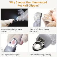 Tijeras De Uñas LED Para Mascotas - Magnificación 5x Para Cortar Uñas De Perros Y Gatos Material Acero Inoxidable - details 4