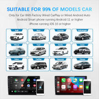 Adaptador 2en1 Inalámbrico Carplay Para Coche Android Auto Dongle Inteligente 2024 5G WIFI Compatible Con Volvo Benz Audi Kia Hyundai VW Mazda Cadillac - details 12