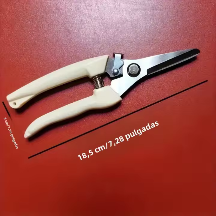Tijeras De Podar Acero Inoxidable Herramientas Manuales Para Bonsái Jardinería Flores Ramas Hierba Uso En Trabajos De Carpintería - 1