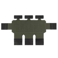 Funda Tríplice De Munición Multipropósito MOLLE Para Chaleco Rig Pecho Material De Nylon 500d Tamaño 26.5x16x1cm Colores Negro MC Verde Militar Y Café - details 1
