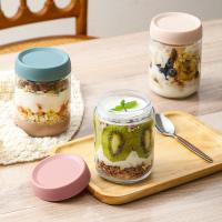 Paquete de 3 tarros de Vidrio de 16 onzas con tapas - details 3