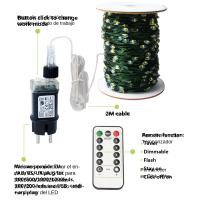 Luces De Cadena De Navidad 500/1000LED Impermeables Con Control Remoto Para Árbol Calle Bodas Y Fiestas Decoración De Pared Y Jardín - details 18