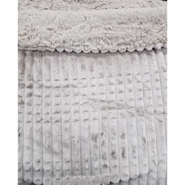 Edredón ConforterBorrego para Cama - Edredón Nórdico Invierno Cálido y Suave con Relleno de MicroFibra Poliéster 200g, Edredón Franela y Sherpa - 1