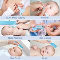 Kit Bebe Recien Nacido Higiene, MKNZOME 8 piezas Set Cuidado Bebe Recien Nacido con Estuche de Transporte Kit de Aseo para Bebés Regalo para Recién Nacidos Niños Pequeños - details 3