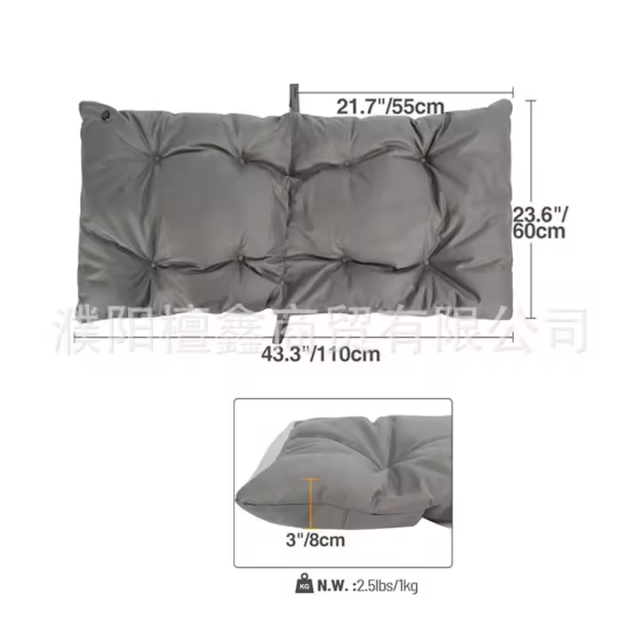 Cojín de asiento calefactable de tela con tecnología AliExpress, grueso, con calefacción y control de temperatura de tres velocidades, para exteriores. - 1