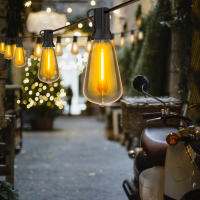Cadena De Luces LED ST38 Para Exteriores Inalámbrica Shatterproof Para Jardín Y Patio Decoración De Boda Conectable - details 8