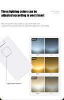 Luz De Lectura Portátil Y Rechargeable USB Con 3 Colores De Luz Y Ajuste De Brillo Protección Ocular Para Noche Y Lectura - details 8