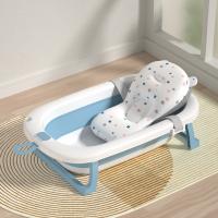 Bañera para bebés plegable, Bañera para bebés con patites antideslizantes - Bañera para bebés portáthil y fácil de guardar-Bañera para bebés plegable with asiento ergonómico con sensor de temperatures Digital - details 0