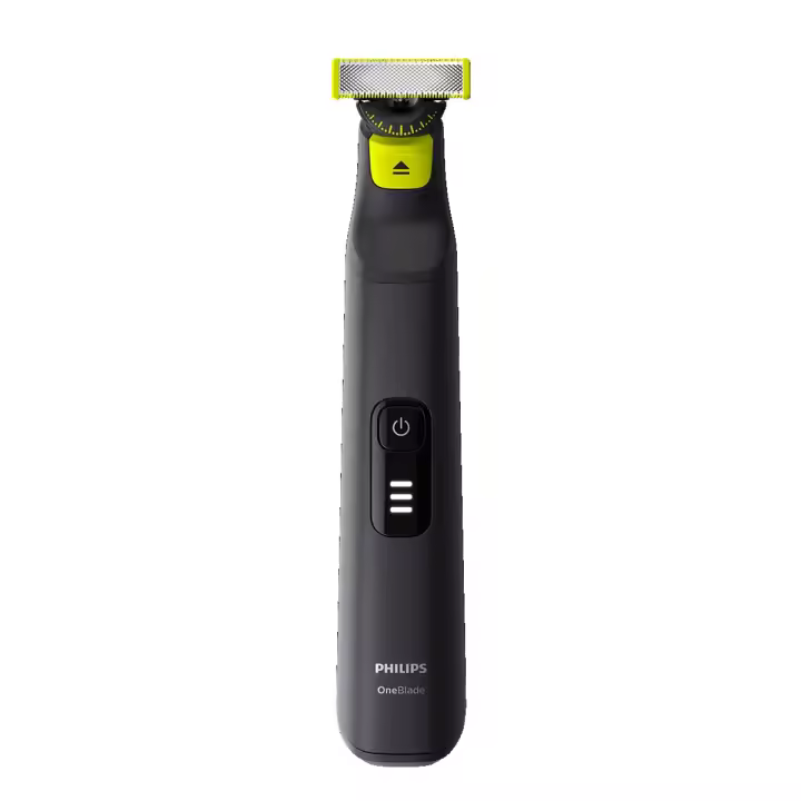 Recortadora, Barbero y Afeitadora Philips OneBlade Pro 360 QP6542/15 - Cara y Cuerpo, Recorta, Perfila y Afeita, Batería 90min, 14 Ajustes Corte, Seco y húmedo, Cable para carga USB incluido. No incluye cargador - 1
