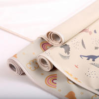 Mantel De Cambio De Pañales Para Bebés Suave Y PU Impermeable a Prueba De Fugas Lavable Para Recién Nacidos Almohadillas De Orina Reutilizables Para Picnic Y Viajes - details 8