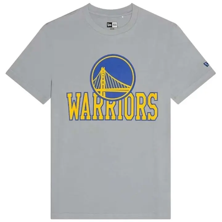 Camiseta de Manga Corta New Era Golden State Warriors Nba Tip Off 2023 para hombre en color gris - 1