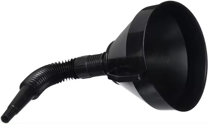 Embudo con Cuello Flexible, Embudo de Gasolina, Embudo de llenado de Aceite, Gasolina. - 1