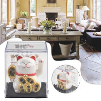Gato De La Suerte China Decoración De Hogar Y Tienda Mano Flotante Dorada Regalo Para Coche Y Hotel Estilo Moderno - details 5